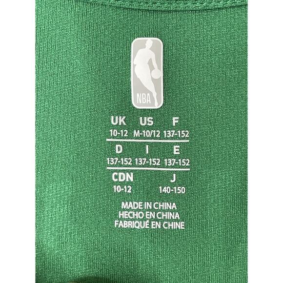 Boston Celtics Jersey Youth Medium 10/12 Green NBA Basketball Kyrie Irving 11 - Picture 6 of 9